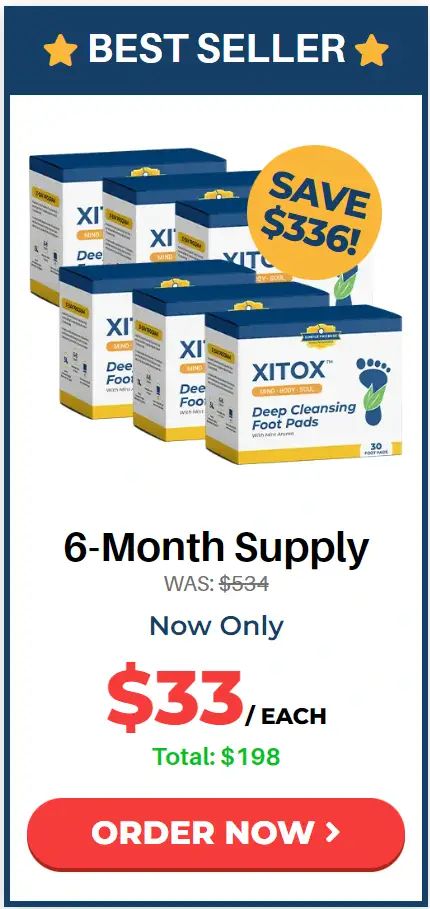 xitox 6 months supply